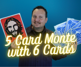 5 Card Monte with 6 Cards - Individual Lesson Download