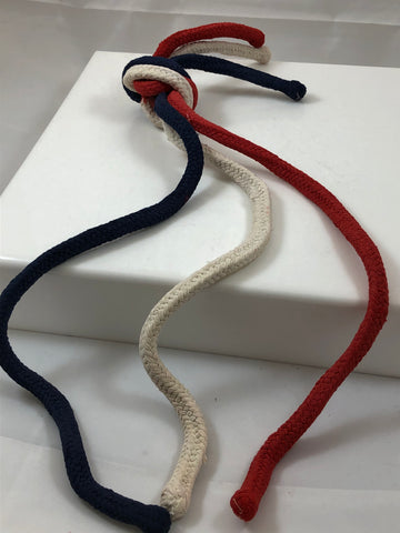 Multi- Color Rope Link - Red, White & Blue.